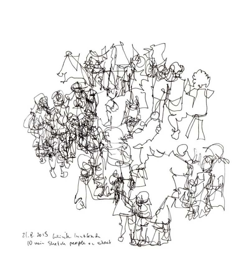 KLEINER ZEICHENKURS: Workshop 2: „Doodles, Tangles und ein bisschen Gymnastik 😉“