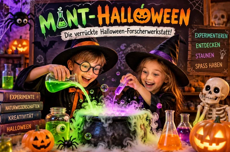 MINT-Halloween für Kinder ab 5 Jahre – Experimentieren & Staunen