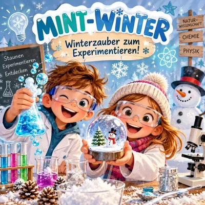 MINT-WINTER – Winterzauber zum Experimentieren für Kinder ab 6 Jahren
